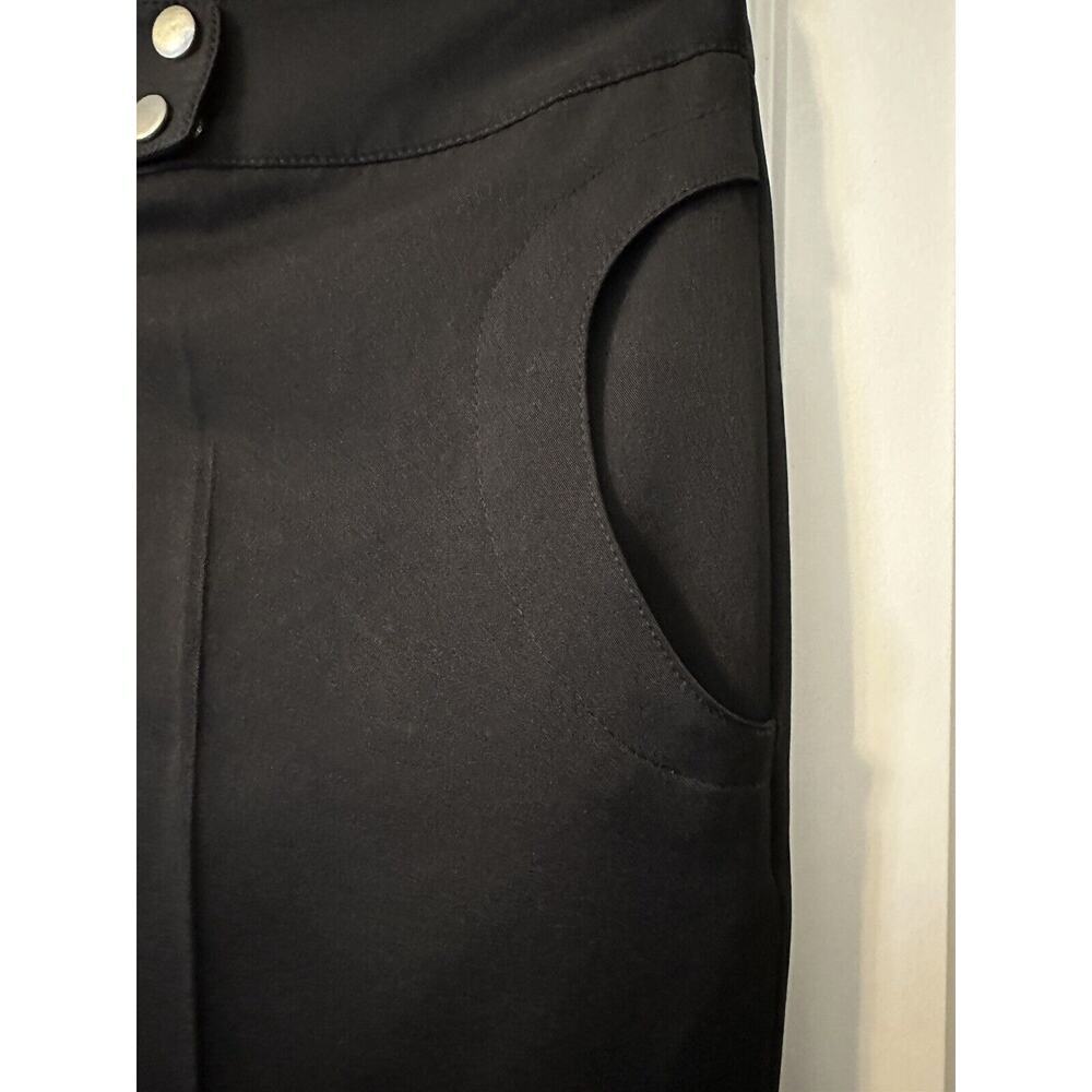 Monterey Club Classic Essentials Capri‎ Golf Pants Size 6 Black classy - Picture 3 of 14